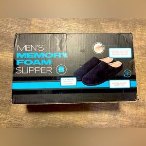 Blue Star Memory Foam Slippers Size Medium 8/9